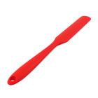 Espátula Reta Confeiteiro De Silicone Resistente Vermelha Ute