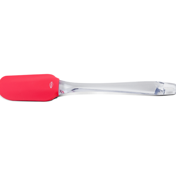 Espátula Silicone Glacê  25 5 X 5 X 1 8 Cm Rosa Brinox