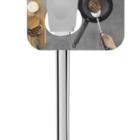 Espatula Utilita Brancolamina De Aco Inox E Cabo De Polipropi