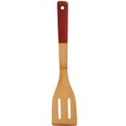 Espátula Vazada De Bambu Terracota Yoi 30 Cm