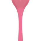 Espátula Vazada De Silicone - Rosa - Oikos