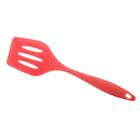 Espátula Vazada De Silicone Vermelha 30cm - Lyor