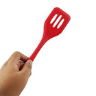 Espátula Vazada De Silicone Vermelha Mimo Style