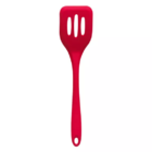 Espátula Vazada De Silicone - Vermelho - Oikos