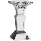 Espectrum Castiçal Suporte Para Vela 14x7x7cm Cristal Transpa
