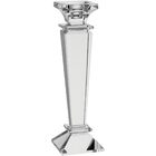 Espectrum Castiçal Suporte Para Vela 21x7x7cm Cristal Transpa