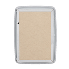 Espelheira para Banheiro 1 Porta 53,5x39x10cm Linha Retrô Silver Cris Metal