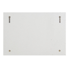 Espelheira para Banheiro 1 Porta 55x80cm Rennes Branca Laca Venturi