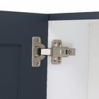 Espelheira para Banheiro 1 Porta 74,5x81x17cm Nórdic Petróleo Petróleo Mazzu