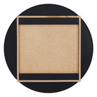 Espelheira para Banheiro 1 Porta 80x80x19cm Luana Preta Darabas Agardi