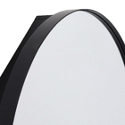 Espelheira para Banheiro 1 Porta 80x80x19cm Luana Preta Darabas Agardi