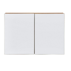 Espelheira para Banheiro 2 Portas 56x80x14cm Life Freij Astral Design