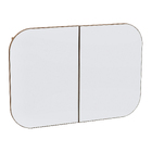 Espelheira para Banheiro 2 Portas 86x60x1265cm Tereza Cristina Catedral Fabribam