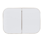 Espelheira para Banheiro 2 Portas 86x60x1265cm Tereza Cristina Catedral Fabribam