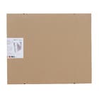 Espelheira para Banheiro 64x80x11,5cm sem Portas Glass Retro Silver Cris Metal