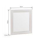 Espelheira 85x80cm Mdf Nouvelle  Branco