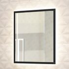 Espelheira 87x75cm Para Banheiro Viso Móveis Bosi Preto