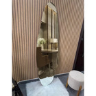 Espelheira 90x60 E05 Polido Suporte Parede