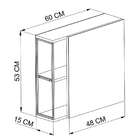 Espelheira Angel 1 Pt Branca E Mel