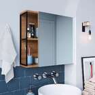 Espelheira Angel 1 Pt Preta E Mel