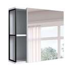 Espelheira Angel 1 Pt Pretoa E Branca