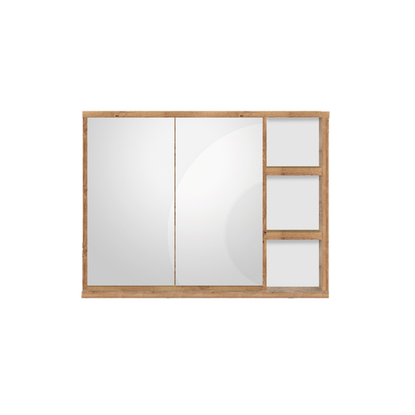 Espelheira para Banheiro Apollo Antiqua 61x86x13 Fabribam Antiqua