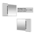 Espelheira Banheiro Flex 80cm 1 Porta Multimóveis Cr10116