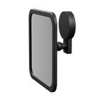 Espelheira Com Adesivo 21,9 X 17cm Preto Fosco