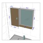 Espelheira Com Armario Genova