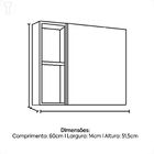 Espelheira De Banheiro Branco Em Aço Ameixa Cozimax