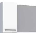 Espelheira De Banheiro Branco Em Aço Roma Cozimax