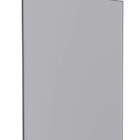 Espelheira De Banheiro Cinza Em Madeira 60x85 Cm Bisote Cozim