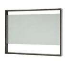 Espelheira de Banheiro sem Luminária Preto 60x80x7cm Morrice 80 Bergan