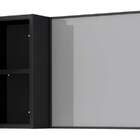 Espelheira De Banheiro Preto Em Aço Roma Cozimax