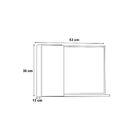 Espelheira De Banheiro Tamarindo E Nude Em Madeira Com Armari