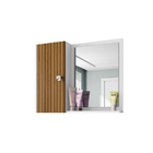 Espelheira E Armário Superior Gênova Branco/ripado – Bechara