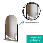 Espelheira Floripa Mgm Metalon Pistache