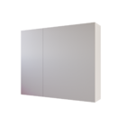 Espelheira Klein Suspensa Com 2 Portas Espelhadas E 4 Nichos