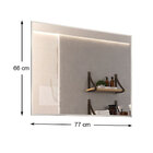 Espelheira New 80 Branco - Belizze