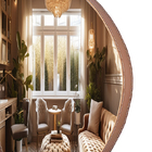 Espelheira Organico 170x70 E06 Couro Caramelo