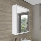 Espelheira Para Banheiro 1 Porta Blanc  Branco