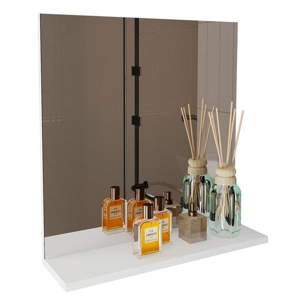 Espelheira Para Banheiro 1 Prateleira Bn3642 Tecno Mobili