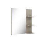 Espelheira Para Banheiro 3 Prateleiras Nordic  Argento