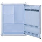 Espelheira para Banheiro 45x11.3x35cm Sobrepor Metal e Plástico Brasília Plus Astra