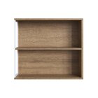 Espelheira Para Banheiro 53x60cm  Branco/mel