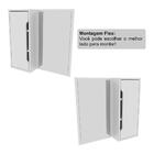 Espelheira Para Banheiro 60cm 1 Porta Multimóveis Cr10117