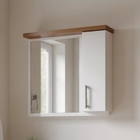 Espelheira Para Banheiro 60cm Mdf Freijo Paris - On Móveis