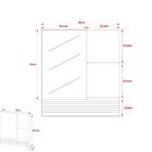 Espelheira Para Banheiro 60cm Multimóveis Vcr10092