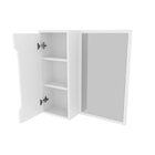 Espelheira Para Banheiro 60x60cm Bn3648 Branco