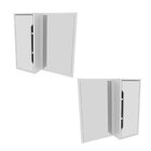 Espelheira Para Banheiro 60x60cm Bn3648 Branco